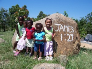 Pure and undefiled religion in the sight of our God and Father is this: to visit orphans and widows in their distress, and to keep oneself unstained by the world.